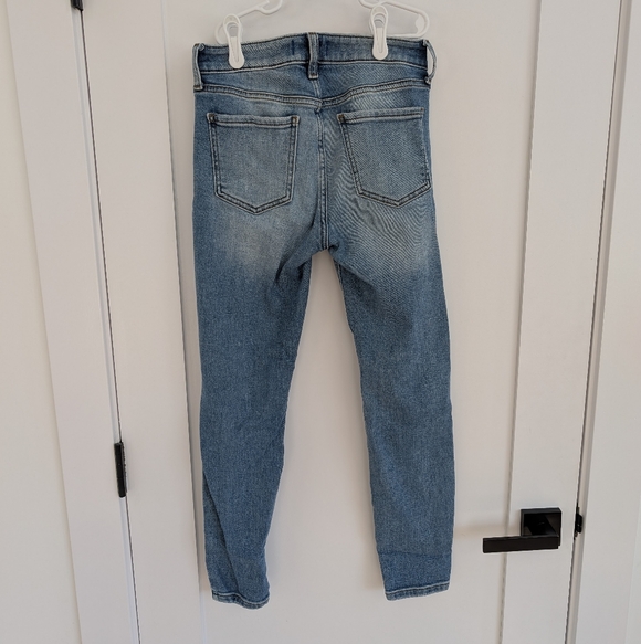 ✨4 for 12 Studio Blue Distressed Skinny Jeans Size 26 - Picture 4 of 6